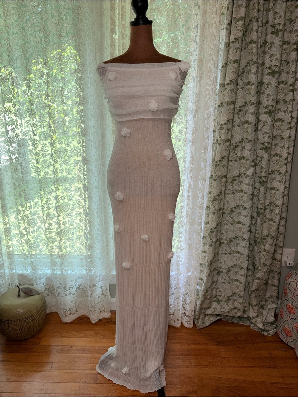 Meshki - Brynn Orchid Knit Maxi Dress. Size S. NWT. - Picture 6 of 10